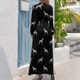 thumbnail image 3 of Vestido largo de galgo (s) elegante y chic vestido de noche vestido de verano para mujer 2024 cumpleaños para mujer lujo 2024, 3 of 5