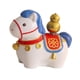thumbnail image 5 of Figura de caballo en miniatura de resina, estatua de caballo coleccionable, regalos en miniatura Blanco Azul, 5 of 9