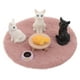 thumbnail image 1 of 1 juego de minifiguras de gato para casa de muñecas, accesorios en miniatura, juguetes realistas para gatitos, decoración de micropaisaje, juego de decoración de peluche de gato pequeño, 1 of 7