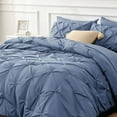 thumbnail image 6 of U by Bedsure Full Size Comforter Sets - Bedding Sets Full 7 Pieces, Bed in a Bag Green Bed Sets with Comforter, Sheets, Pillowcases & Shams, Adult & Kids Bedding, Slate Blue, 6 of 8