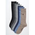 thumbnail image 4 of Calcetines de vestir IZOD, ligeros y elásticos, con puños, 7 unidades, para hombre, 4 of 7