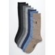 thumbnail image 4 of Calcetines de vestir IZOD, ligeros y elásticos, con puños, 7 unidades, para hombre, 4 of 7
