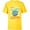 Yellow, variant on Disney and Pixar’s Monsters, Inc. Have a Scary Christmas - Short Sleeve T-Shirt for Kids - Customized-White