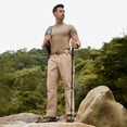 thumbnail image 4 of FEDTOSING Waterproof Men's Cargo Work Pants with 8 Pockets Lightweight Hiking Pants, Sizes 30-38, 4 of 7