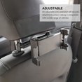 thumbnail image 4 of WEUVEB 1Ud Soporte Para Teléfono Móvil Con Montaje Ajustable En Reposacabezas De Negro, 4 of 8