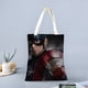 thumbnail image 2 of Captain America Bolso de tela con estampado de lienzo para mujer, bolsa de compras reutilizable y estética, con cremallera interior, regalo para mujer, 35 × 40 cm., 2 of 6