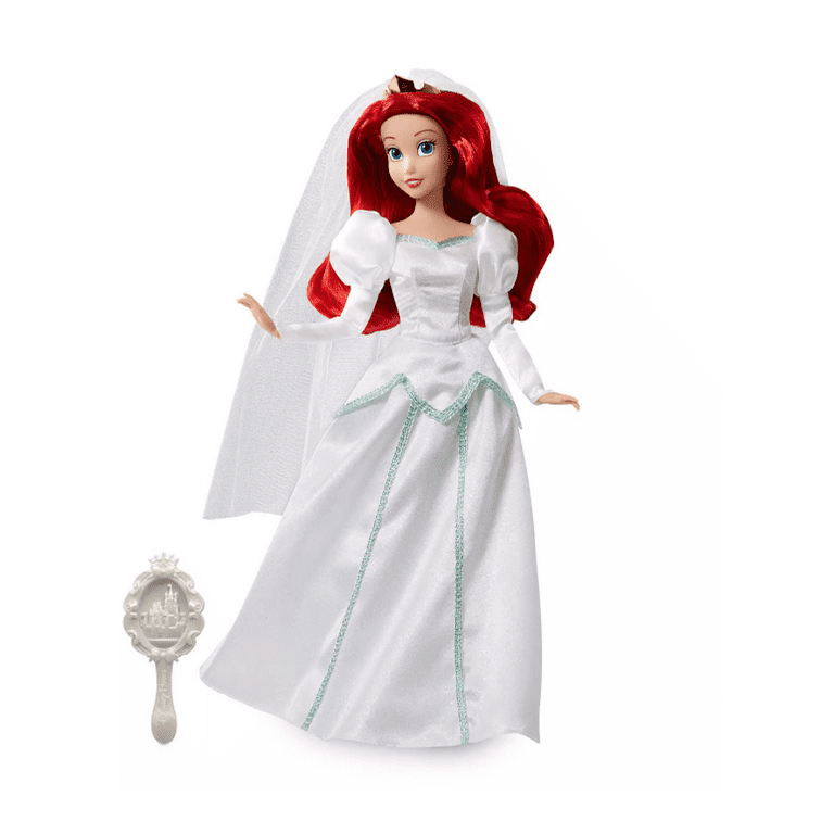 Disney Princess Ariel Mermaid Fashion Dress Bride Classic Doll