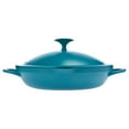 thumbnail image 3 of Curtis Stone Dura-Pan+ Nonstick All Day Chef's Pan with Steamer & Tool Black, 3 of 5