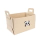 thumbnail image 4 of Cesta de almacenamiento de fieltro, , contenedor de almacenamiento plegable, carga del maletero del coche para el maletero del dormitorio Beige M, 4 of 8