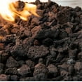 Red Lava Rock 3/4" Volcanic Lava Rock for Fire Pits & Fireplaces 10