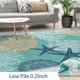 thumbnail image 5 of Alfombra Tritard Nautical Coastal, 122 x 183 cm, turquesa, 5 of 7