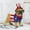 #C, variant on 7 Inch 4th of July Decoration Memorial Day Patriotic Bald Eagle Figurine Decor with American Flag Red White and Blue Table Decorations for Independence Day 250th Anniversary Home Office Shelf