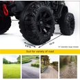 thumbnail image 4 of 48.4" Large Ride On Car for Kids, 12V Battery Powered Electric Car with 2 Seats, Remote Control, 14" Large Suspension Wheels, LED Lights, Music, Bluetooth, Best Gifts for 3,4,5,6,7,8 Year Olds, 4 of 5