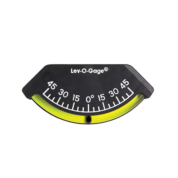 Industrial Lev-o-Gage - Glass Tube Inclinometer and Level Gauge
