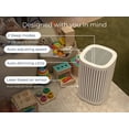 thumbnail image 3 of The Windmill Air Purifier for Home - 3-In-1 Filtration for Smoke & More - True HEPA Filter, Activated Carbon, & Pre-Filter - Covers Up To 975 Sq ft - Ultra-Quiet - App Compatible - Navy, 3 of 8