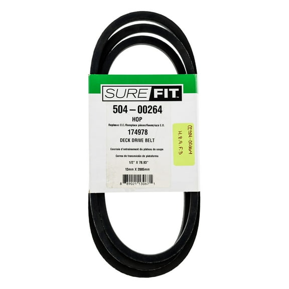 SureFit Deck Drive Belt Husqvarna 174978 Craftsman AYP 36" LT1536 LTH1536