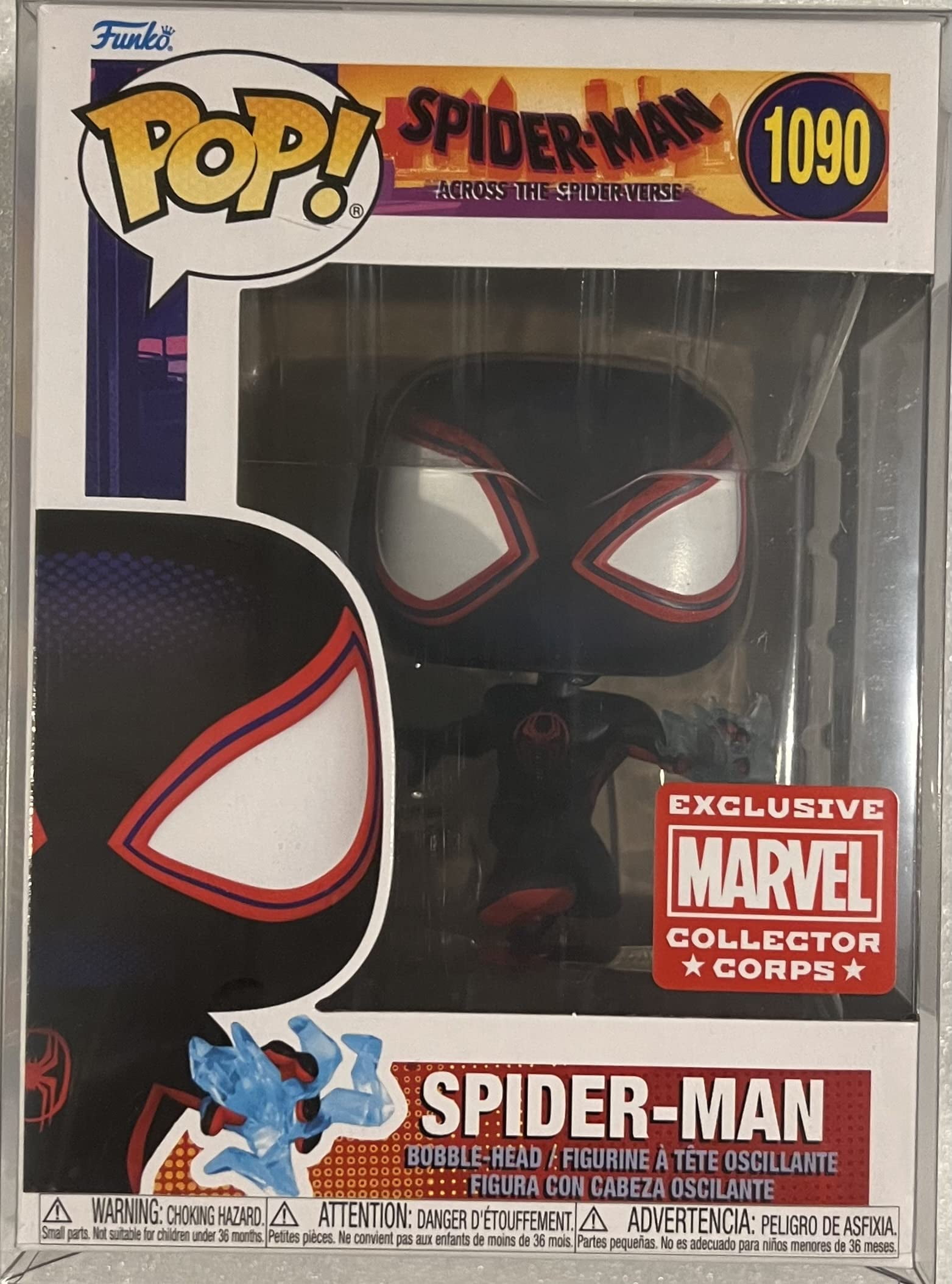 Funko POP! Marvel Spider-Man Across The Spider-Verse Spider-Man #1090 ...