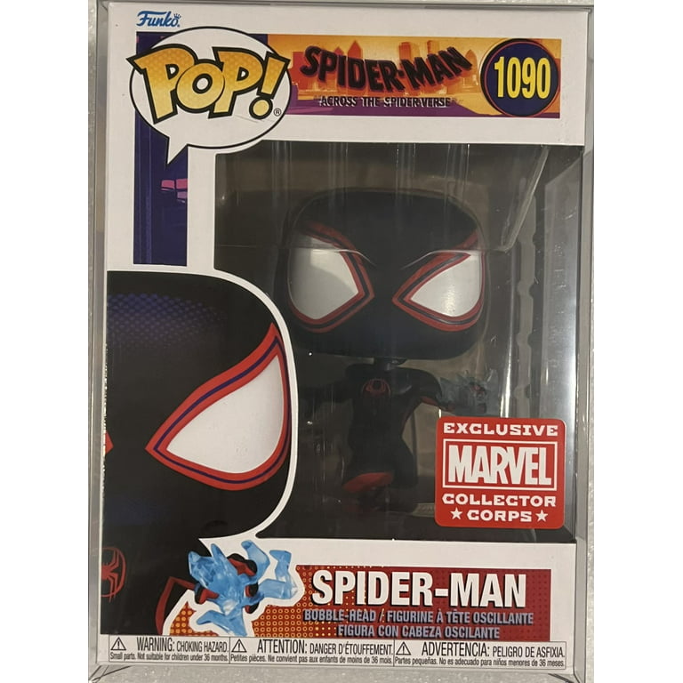 Funko POP! Marvel Spider-Man Across The Spider-Verse Spider-Man #1090  Collector Corps Exclusive