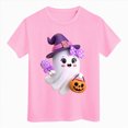 thumbnail image 6 of CAUYDY Toddler Halloween Shirt Kid Girls Boys Graphic Tshirts Kids Fall Spooky Season Short Sleeve Tee Tops,5-6 Y, 6 of 8