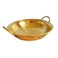 thumbnail image 1 of Flynix Brass Hot Pot Cookware Heavy Duty Versatile Chinese Style Cooking Pot Hotpot Pan 28cm, 1 of 10