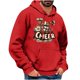 thumbnail image 3 of Xihbxyly Sudadera Ligera y Transpirable para Hombre, Corte Tridimensional, Tecnología de Absorción Rápida Del Sudor, Ideal para Gimnasio, Ciclismo y Running, con Estampado Navideño., 3 of 5