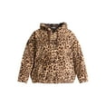 thumbnail image 5 of Time and Tru Women's and Women's Plus Faux Fur Hoodie Jacket, Sizes XS-2X, 5 of 5