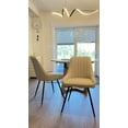 thumbnail image 2 of KOSSMAI Set of 2 Tufted Upholstered Side Fabric Dining Chairs, 2 of 10