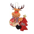 thumbnail image 1 of Gibobby 1 Uds. Colgante de personaje clásico de Navidad decoración de árbol de Navidad y coche regalo de Navidad creativo colgante decoración de árbol de Navidad(B), 1 of 5
