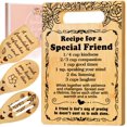 thumbnail image 1 of Juego de tablas de cortar GevGuxLuo Bamboo 30 x 20 x 1,3 cm Friend Gift, 1 of 7