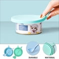 thumbnail image 2 of 2Pcs Silicone Lid For Dog Food Lid Silicone Cat Dog Food Pet Lids With 2 Spoons Fits Almost All Tin Cans, 2 of 5