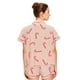 thumbnail image 2 of HITIME Pijama Navideña para Mujer de Seda de Leche Talla 2XL, Conjunto de Short y Playera, Tela Ultra Suave y Transpirable, Comodidad de Lujo para Dormir o Lounge, 2 of 8