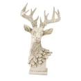 thumbnail image 2 of Virelaxpo Deer Head Sculpture Resin Wall Decor Animal Head Art for Home Living Room, Office Decor - 15.74 Inches Tall, 2 of 5