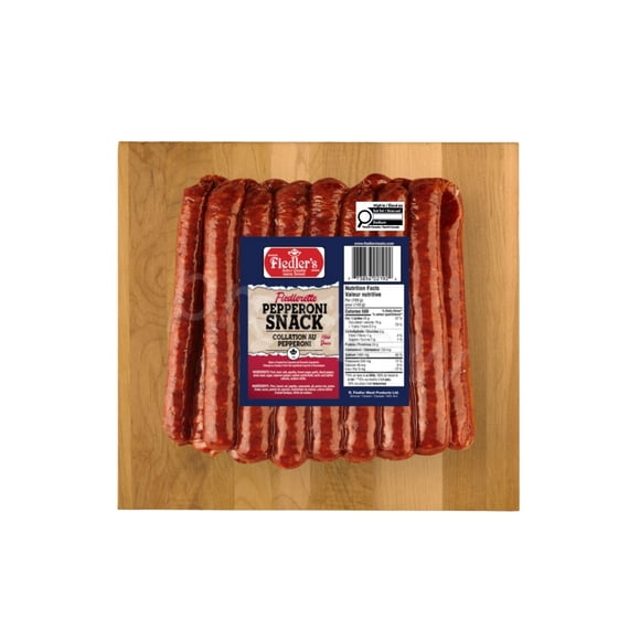 Fiedler Mild Flavor Fiedlerette Fully Cooked Pepperoni Stick 800g pack Size