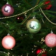 thumbnail image 5 of Nkmbld 49Pcs Christmas Balls Ornaments Christmas Decorations Bright Colored Balls Electroplated Balls Gift Box Set Christmas Tree Pendant Scene Decoration, 5 of 8