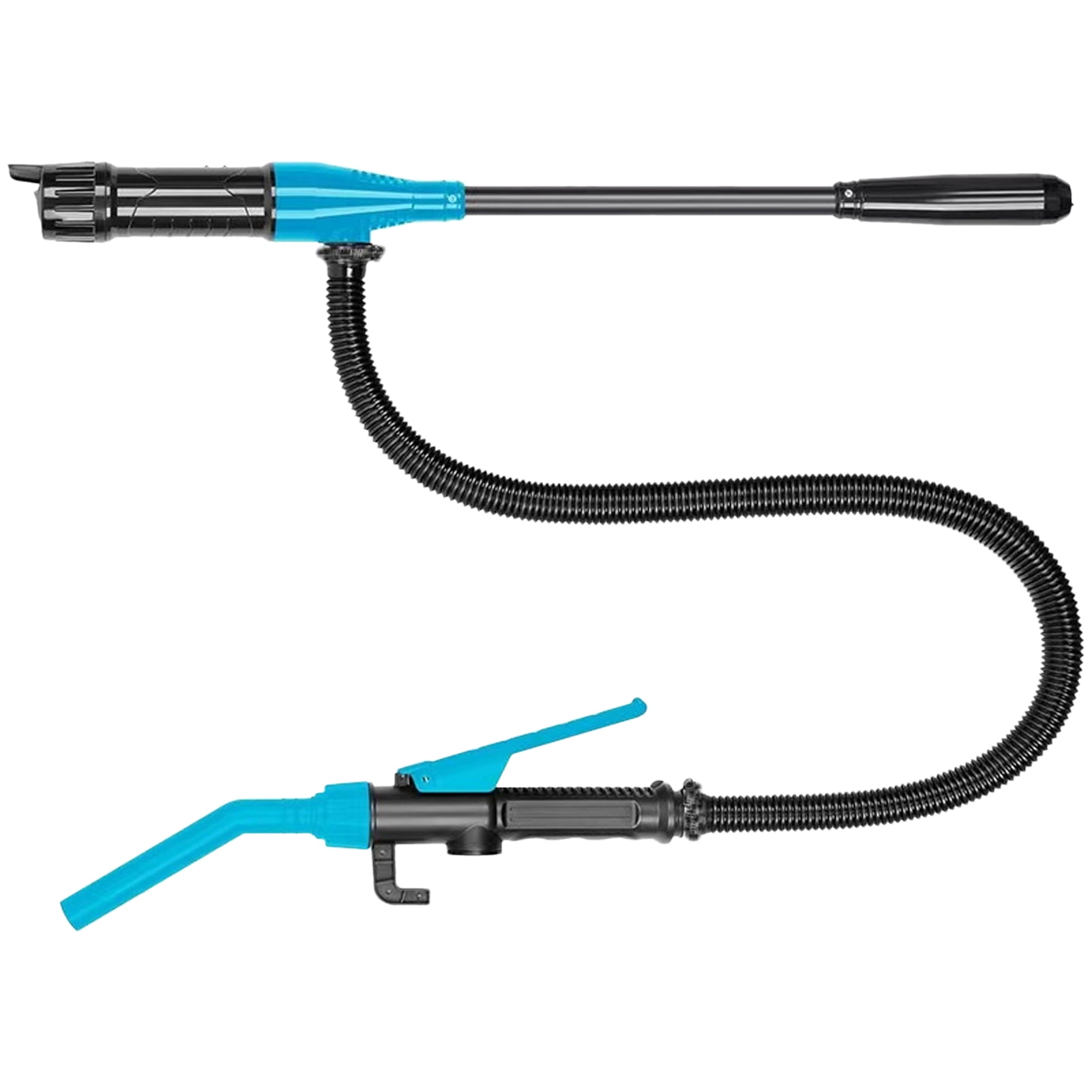 Elowen fuel transfer Portable Battery Pump for Fuel, Diesel, Water, Gasoline Electric Fuel Transfer Battery Powered Transfer Pump Siphon Pump 2.4 Gallon/Min, Tube Length 90cm/35.4inch