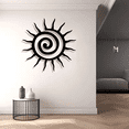 thumbnail image 3 of Vintage Spiral Sun Metal Wall Art, Iron Wall Decor, 3 of 6