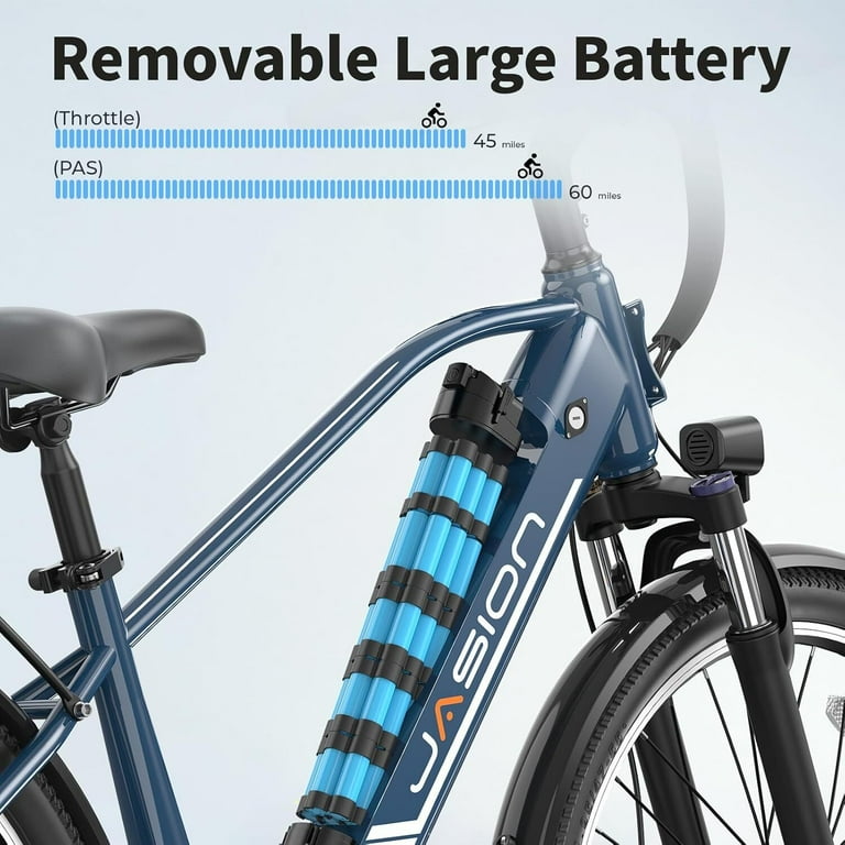 Jasion Roamer ST Electric Bike 1200W Motor, 62 Mile Range, 28MPH