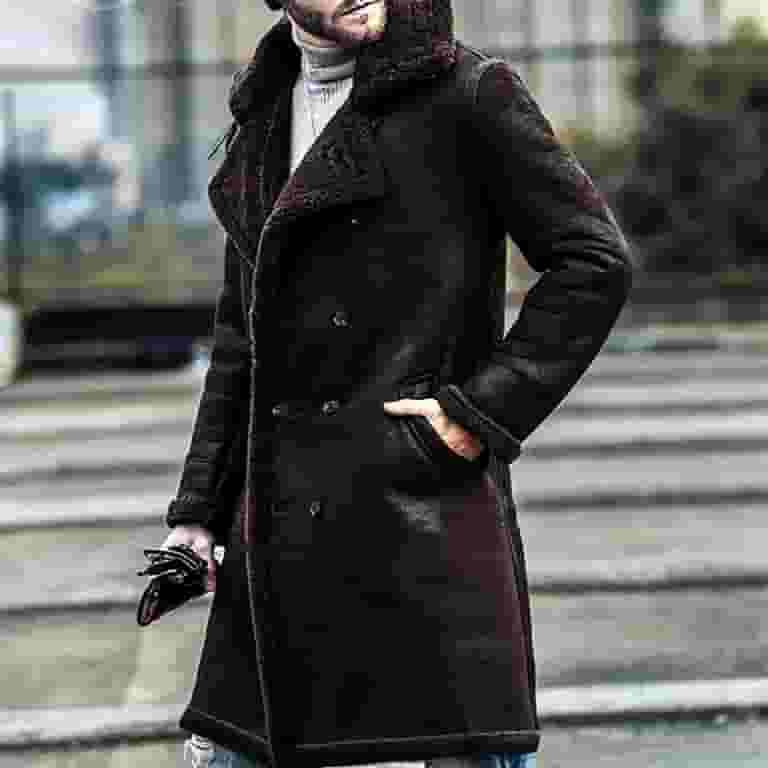 Solid Patchwork Turndown Collar Outerwear(10 Colors) Solid Patchwork Turndown Collar Outerwear(10 Colors)