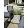thumbnail image 6 of Veradek Pure Series Nobleton 18" Plastic Planter - Gray, 6 of 11