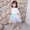 Blue, variant on Eltusu Girls Mesh Skirts , Elastic Waist Fashion Summer Tutu Skirts Performance Clothes Blue Size 10-12 T