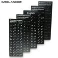 Keyboard Sticker For Laptop Notebook Desktop Computer PC Russian French
