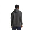 thumbnail image 2 of Under Armour Men's UA Hustle Pullover Fleece Hoodie, Style 1300123 (Charcoal/White, S), 2 of 6