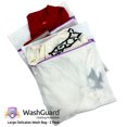 thumbnail image 2 of WashGuard -USA- Large Mesh Laundry Bags for Delicates, Lingerie and Bra Washing Bags, Essential for Clothes Protection in Washing Machine - Large 2 Pack, 2 of 6