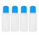 thumbnail image 1 of 4 Uds botella aplicadora de cabeza de esponja recargable de 100ml para aplicación de líquidos botellas de plástico vacías para uso cosmético artesanal, 1 of 6