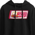 thumbnail image 3 of Disney Cars - Lightning McQueen Speed Shop - Juniors Cropped Pullover Hoodie, 3 of 5