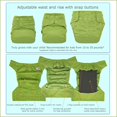 thumbnail image 3 of Reusable Waterproof Diaper Cover Shell: for Baby Prefold Cloth Diapers, Flats or Inserts (Sky Adventure), 3 of 3