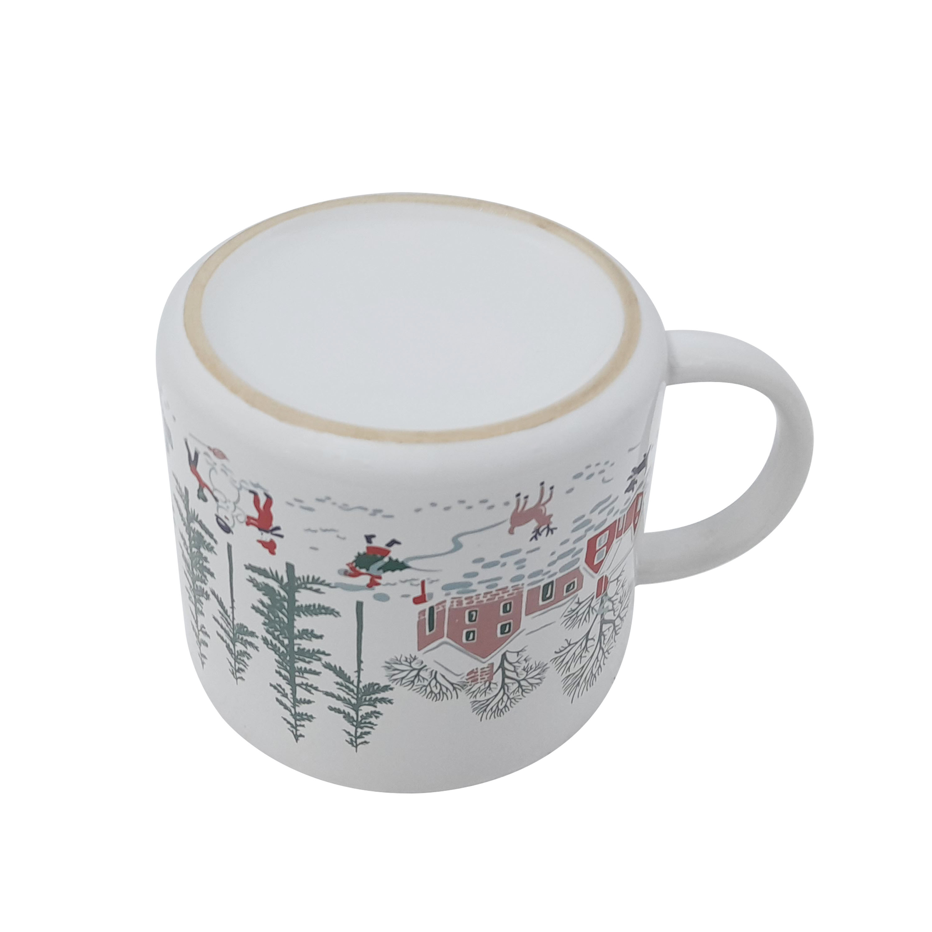 Mainstays 2-Wick 13 oz Reusable Holiday Coffee Mug Scented Candle, Country Holiday