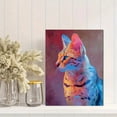 thumbnail image 2 of Qisvanset Macaw Parrot Floral Canvas Print 12x16 Inch Dining Room Decor, 2 of 8