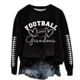 thumbnail image 2 of Heisall Women's Autumn Winter Sweatshirts Long Sleeve Loose Hoodless Rugby Print Fashion Casual 2025 New Design, 2 of 4