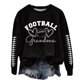thumbnail image 2 of mfyjkho Tops Para Hacer Ejercicio Para Mujer, Blusa Holgada Sin Capucha De Manga Larga Con Estampado Informal Para Mujer Tops Para Salir Para Mujer Xl, 2 of 4